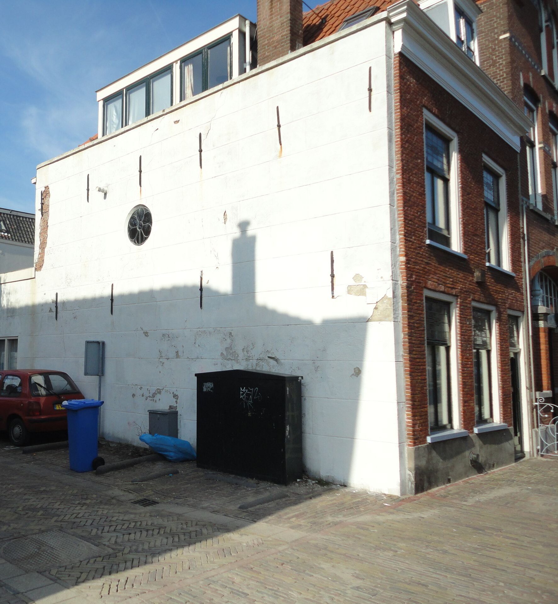 Gevel renovatie voor